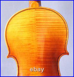 Excellent handbuilt violin Guarneri 4/4 fiddle powerful tone violon instrument