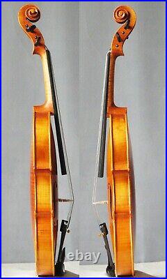 Excellent handbuilt violin Guarneri 4/4 fiddle powerful tone violon instrument