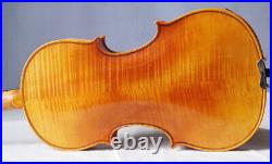 Excellent handbuilt violin Guarneri 4/4 fiddle powerful tone violon instrument