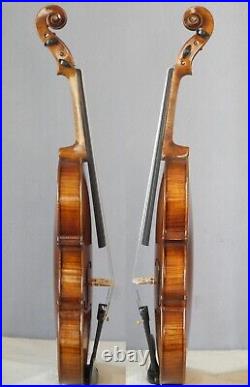 Excellent handcraft violin4/4 fiddle powerful tone antique varnish violine geige