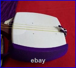 Full set ready to play! Shamisen Japanese Traditional Musical Instrument