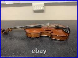 German 4/4 Violin- Circa 1890 with Wooden Case