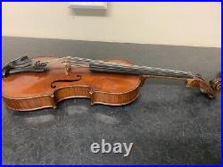 German 4/4 Violin- Circa 1890 with Wooden Case