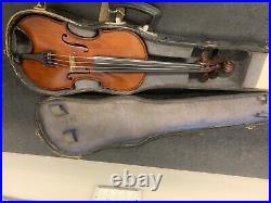 German 4/4 Violin- Circa 1890 with Wooden Case