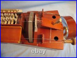 Hand Made 6 strings 24 keys Hurdy Gurdy, Maple wood, free case