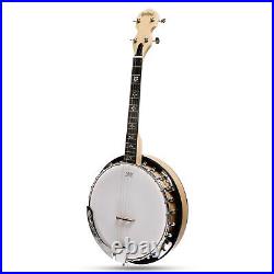 Heartland 4 String Tenor Banjo Right Hand, 24 Bracket Traditional Irish Banjo