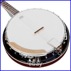 Heartland 4 String Tenor Banjo Right Hand, 24 Bracket Traditional Irish Banjo