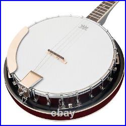 Heartland 4 String Tenor Banjo Right Hand, 24 Bracket Traditional Irish Banjo