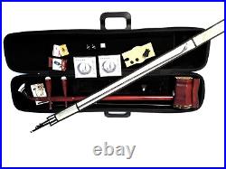 Ling Yan L290 Chinese Erhu, Solid Rosewood withEVA Hard Case, Extra Strings, Rosin