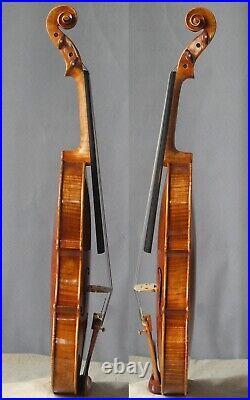 Master handbuilt violin strad fiddle 4/4 wonderful tone violine geige