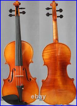 Master handcraft fiddle Guarneri violin 4/4 violon powerful mellow tone fiddle