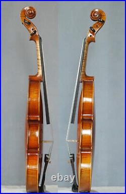 Master handmade violin Guarneri fidddle violon 4/4 powerful tone geige