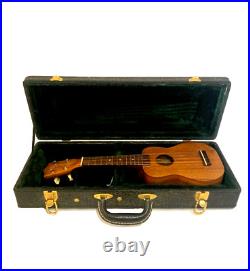 N MINT+ KAMAKA HF-1 Apr 24 2000 SOPRANO UKULELE With CASE Made in Hawaii