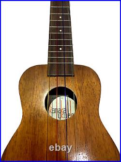 N MINT+ KAMAKA HF-1 Apr 24 2000 SOPRANO UKULELE With CASE Made in Hawaii