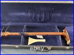 Nagauta Shamisen Japanese Traditional Musical Instrument with Hard Case Set