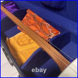 Nagauta Shamisen Japanese Traditional Musical Instrument with Hard Case Set