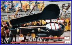 NewYork-Pro Deluxe Folk Banjo 5 String Hard Case'' Black Rigid Case for Banjo