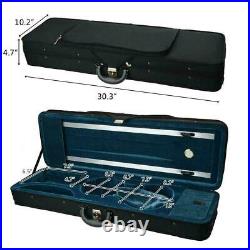 Oblong Violin Hard Case, Nice Quality, With Straps, Built In Hygrometer