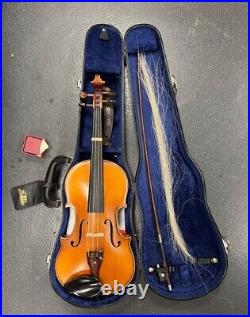 Otto Jos Klier Violin Vintage Damaged Bow In Black Hard Case Collect NW11