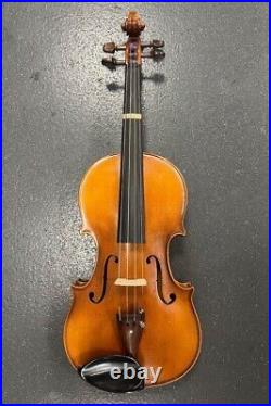 Otto Jos Klier Violin Vintage Damaged Bow In Black Hard Case Collect NW11