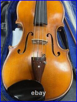 Otto Jos Klier Violin Vintage Damaged Bow In Black Hard Case Collect NW11