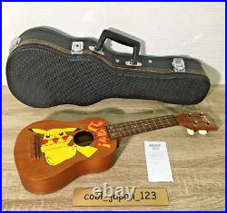 Pikachu ukulele Pokémon Center New York opening limited 2001 Vtg withhard case