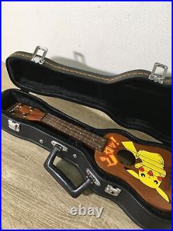 Pikachu ukulele Pokémon Center New York opening limited 2001 Vtg withhard case