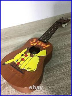 Pikachu ukulele Pokémon Center New York opening limited 2001 Vtg withhard case