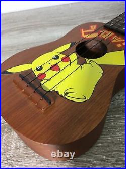 Pikachu ukulele Pokémon Center New York opening limited 2001 Vtg withhard case