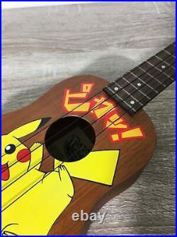 Pikachu ukulele Pokémon Center New York opening limited 2001 Vtg withhard case