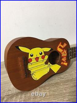 Pikachu ukulele Pokémon Center New York opening limited 2001 Vtg withhard case