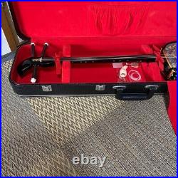 SANSHIN Okinawa Shamisen Hard Case Set Artificial Leather Japan Instrument Book