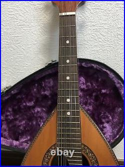 SUZUKI M-215 Mandolin Violin 8 strings Acoustic Wooden Vintage Hard Case USED