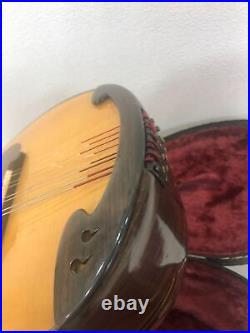 SUZUKI M-30 Mandolin Violin 8 strings Acoustic Wooden Vintage Hard Case USED