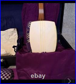 Shamisen Japanese Traditional Musical Instrument Fullset Hard case