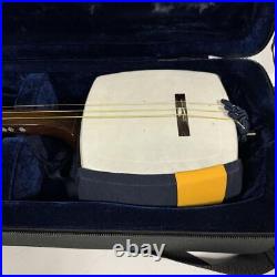 Shamisen Japanese Traditional Musical Instrument with Hard Case