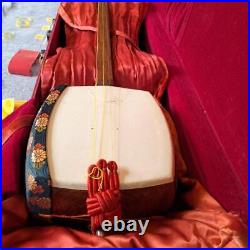 Shamisen Japanese Traditional Musical Instrument with Hard Case Bachi Set