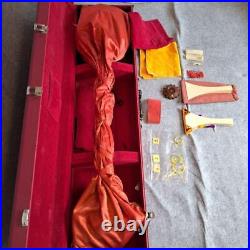 Shamisen Japanese Traditional Musical Instrument with Hard Case Bachi Set