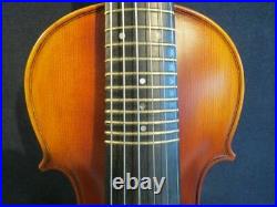Strad Style SONG maestro inlay Frets 6 strings 4/4 violin, guitar scroll #12304