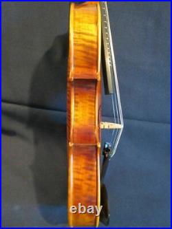 Strad Style SONG maestro inlay Frets 6 strings 4/4 violin, guitar scroll #12304