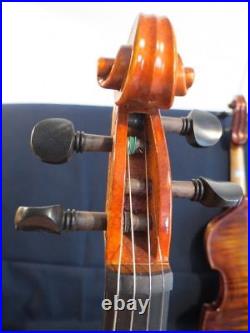 Strad style SONG master violin 4/4 double purfling, shell inlaid, good sound#12170