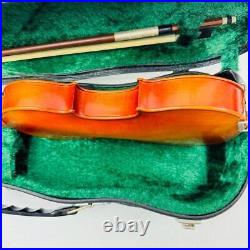 Suzuki No. 280 1/8 Violin Body with Hard case Junk free shipping from JAPAN