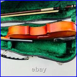 Suzuki No. 280 1/8 Violin Body with Hard case Junk free shipping from JAPAN