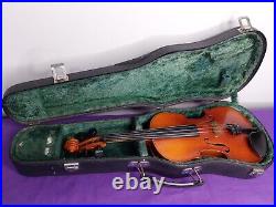 Suzuki Violin 1980 no. 220 1/4 Nagoya Japan With Hard Case