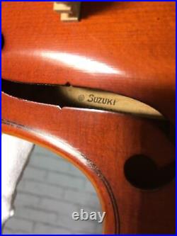 Suzuki Violin Established 1887 in Nagoya 4/4 Violin No 200 withHard Case Vintage