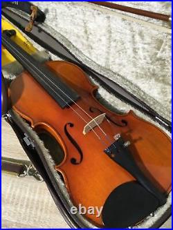 Suzuki Violin Established 1887 in Nagoya 4/4 Violin No 200 withHard Case Vintage