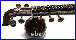 THANJAVUR Carnatic Saraswati Veena with Designer Fibreglass Case and strings set