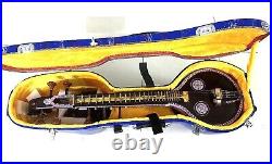 THANJAVUR Carnatic Saraswati Veena with Designer Fibreglass Case and strings set