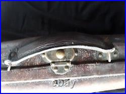 Top Quality American Vintage Leather Violin Hard Case Made In USA 4/4