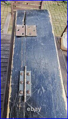 Twin Coffin Case For A Pair Of Violins wooden Case In Need Restorations